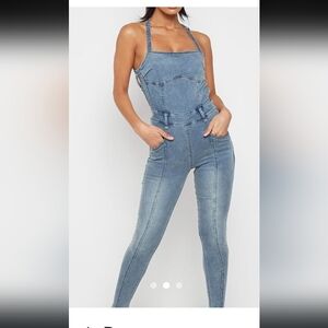 Women's Denim Jumpsuit